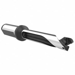 Allied Machine and Engineering - 15mm to 16mm Diam 5xD 80mm Max Depth Straight Flute Spade Drill - Eagle Tool & Supply