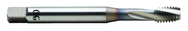 M8 x 1.25 Dia. - 6H - 3 FL - HSSE - V Coating - Bottoming - Spiral Flute Tap - Eagle Tool & Supply
