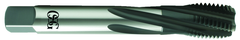 M42x4.5 6Fl D21 HSSE Spiral Flute Tap-Steam Oxide - Eagle Tool & Supply