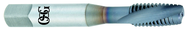 M12 x 1.75 Dia. - 6H - 2FL - HSSE - TiCN - Plug - Spiral Flute Tap - Eagle Tool & Supply