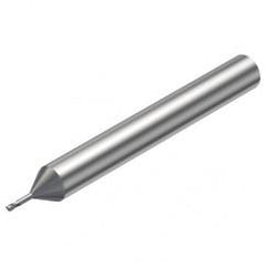 R216.32-00530-AJ05G 1620 0.5mm 2 FL Solid Carbide End Mill - Corner Radius w/Cylindrical Shank - Eagle Tool & Supply