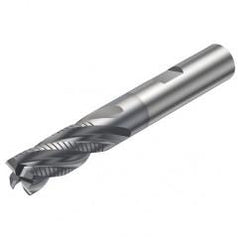 R216.34-12030-BC26B 1620 12mm 4 FL Solid Carbide End Mill - Corner Radius w/Weldon Shank - Eagle Tool & Supply