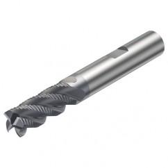 R216.34-08040-BC19K 1640 8mm 4 FL Solid Carbide End Mill - Corner chamfer w/Weldon Shank - Eagle Tool & Supply