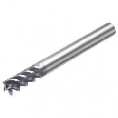 R216.34-06050-AK13H 1620 6mm 4 FL Solid Carbide End Mill - Corner Radius w/Cylindrical Shank - Eagle Tool & Supply