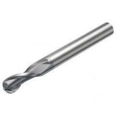 R216.42-10030-AK19G 1620 10mm 2 FL Solid Carbide Ball Nose End Mill w/Cylindrical Shank - Eagle Tool & Supply