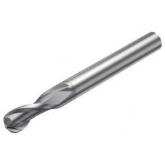 R216.42-08030-AK16G 1620 8mm 2 FL Solid Carbide Ball Nose End Mill w/Cylindrical Shank - Eagle Tool & Supply