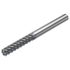 RA215.24-1050BAK08L 1620 3.9624mm 4 FL Solid Carbide End Mill - Corner Radius w/Cylindrical Shank - Eagle Tool & Supply