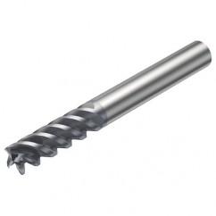 RA216.24-2050AAK10P 1630 7.9248mm 4 FL Solid Carbide End Mill - Corner Radius w/Cylindrical Shank - Eagle Tool & Supply