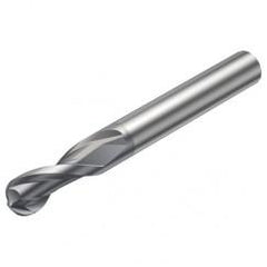 1B231-0953-XA 1620 9.53mm 2 FL Ballnose w/Cylindrical Shank - Eagle Tool & Supply