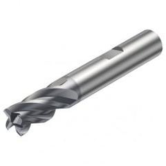 1P222-1200-XB 1630 12mm FL Straight Center Cut w/Weldon Shank - Eagle Tool & Supply