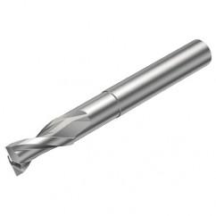 2P120-2000-NC H10F 20mm FL Straight Center Cut w/Cylindrical with Neck Shank - Eagle Tool & Supply