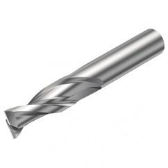 2P232-1400-NA H10F 14mm FL Straight Center Cut w/Cylindrical Shank - Eagle Tool & Supply