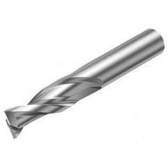 2P232-0900-NA H10F 9mm FL Straight Center Cut w/Cylindrical Shank - Eagle Tool & Supply