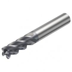 2S340-2000-400-MA 1640 20mm 4 FL Straight Corner Radius Center Cut w/Cylindrical Shank - Eagle Tool & Supply