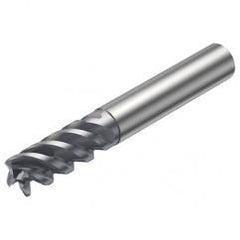 R216.24-20050OCC44P 1620 20mm-CoroMill Plura Solid CBD endmill with Corner Radius w/Cylindrical with Neck Shank - Eagle Tool & Supply