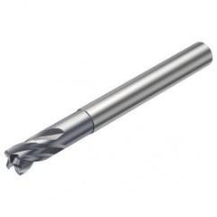 R216.24-08030CAJ08G 1610 8mm 4 FL Solid Carbide End Mill - Corner Radius w/Cylindrical Shank - Eagle Tool & Supply