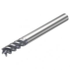 R216.23-03050BAK08H 1620 3mm 3 FL Solid Carbide End Mill - Corner Radius w/Cylindrical Shank - Eagle Tool & Supply