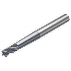 R216.24-10030GAP10G 1610 10mm 4 FL Solid Carbide End Mill - Corner Radius w/Cylindrical Shank - Eagle Tool & Supply