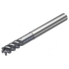 R216.24-12050ICK26P 1620 12mm 4 FL Solid Carbide End Mill - Corner Radius w/Cylindrical - Neck Shank - Eagle Tool & Supply