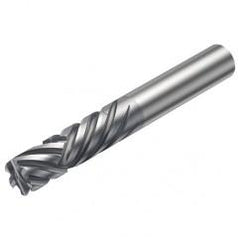 2P460-0952-NA 1630 9.52mm 6 FL Straight Center Cut w/Cylindrical Shank - Eagle Tool & Supply