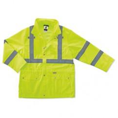 8365 M LIME RAIN JACKET - Eagle Tool & Supply