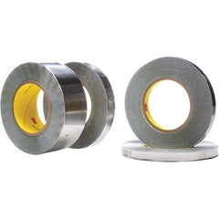 3M - 36 Yd x 12" x 6.8 mil Dark Silver Lead Foil Tape - Eagle Tool & Supply