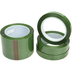 3M - 144 Yd x 12" Translucent Green Polyester Film Tape - Eagle Tool & Supply