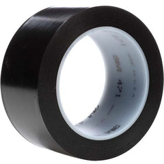 3M - 36 Yd x 48" Black Vinyl Film Tape - Eagle Tool & Supply
