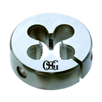 M6 x 1 / HSS Standard Thread Round Die - Eagle Tool & Supply