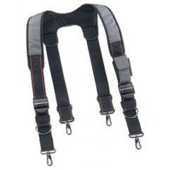 5560 GRAY PADDED TL BELT SUSPENDERS - Eagle Tool & Supply