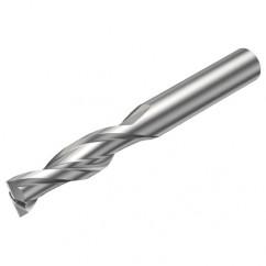 2P170-0700-NA H10F 7mm FL Straight Center Cut w/Cylindrical Shank - Eagle Tool & Supply