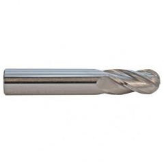 8mm TuffCut GP Standard Length 4 Fl Ball Nose Center Cutting End Mill - Eagle Tool & Supply