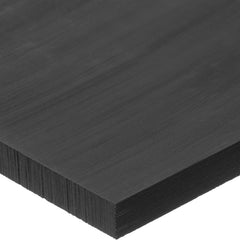 USA Sealing - Plastic Sheets; Material: PTFE ; Thickness (Inch): 1/4 ; Length (Feet): 8 ; Tensile Strength (psi): 3500 ; Color: White ; Material Grade: Standard - Exact Industrial Supply