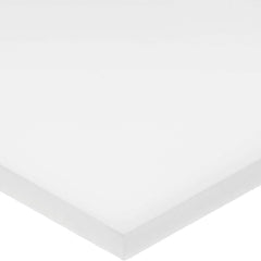 USA Sealing - Plastic Sheets; Material: Polyethylene (UHMW) ; Thickness (Inch): 3/16 ; Width (Inch): 6.0000 ; Length (Inch): 6 ; Tensile Strength (psi): 4250 ; Color: Black - Exact Industrial Supply
