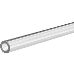 USA Sealing - Plastic Tubes; Material: PTEG ; Inside Diameter (Inch): 7/8 ; Maximum Length (Inch): 72 ; Wall Thickness (Decimal Inch): 0.0620 ; Color: Clear ; Shape: Round - Exact Industrial Supply