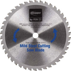 Fein - Wet & Dry-Cut Saw Blades Blade Diameter (Inch): 8 Blade Material: Carbide-Tipped - Eagle Tool & Supply