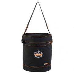 5975T M BLK POLY HOIST BUCKET W/TOP - Eagle Tool & Supply