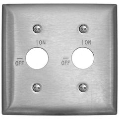Bryant Electric - Wall Plates Wall Plate Type: Switch Plates Color: Metallic - Eagle Tool & Supply
