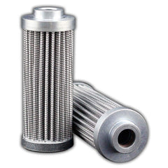 Replacement/Interchange Hydraulic Filter Element: Microglass, 10  µ