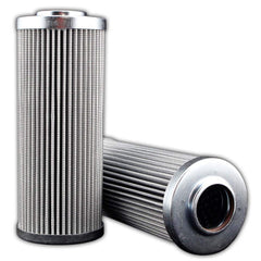 Replacement/Interchange Hydraulic Filter Element: Microglass, 10  µ