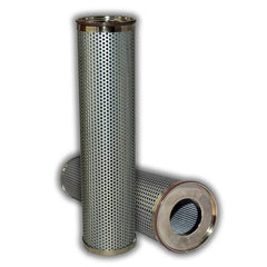 Replacement/Interchange Hydraulic Filter Element: Microglass, 10  µ