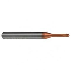1mmTuffCut DM 2 FL BN ALtima 52 coated CC End Mill16mmNeck lgth - Eagle Tool & Supply