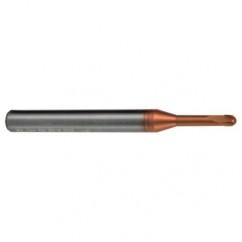 1.4mmTuffCut DM 2 FL BN ALtima 52 coated CC End Mill8mmNeck lgth - Eagle Tool & Supply