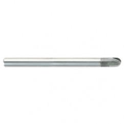 10mm TuffCut DM 2 Fl Ball Nose ALtima 52 Coated Center Cutting End Mill - Eagle Tool & Supply