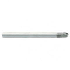 1.5mm TuffCut DM 2 Fl Ball Nose ALtima 52 Coated Center Cutting End Mill - Eagle Tool & Supply