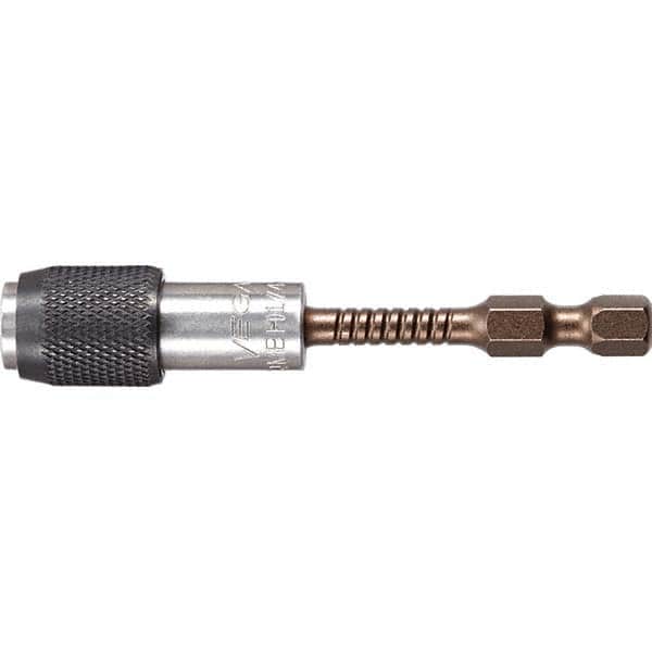 VEGA Industries - Power & Impact Screwdriver Bits & Holders Bit Type: Impact Rated Quick Change Magnetic Bit Holder Hex Size (Inch): 1/4 - Eagle Tool & Supply