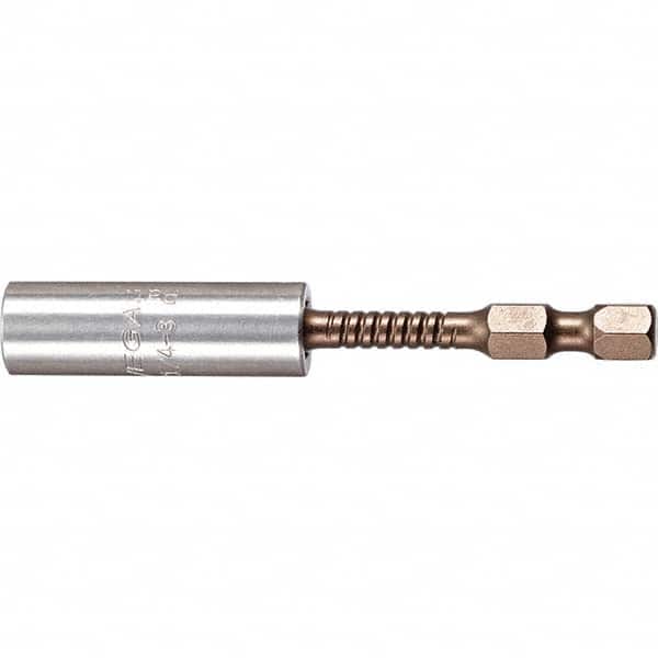 VEGA Industries - Power & Impact Screwdriver Bits & Holders Bit Type: Impact Rated Magnetic Bit Holder Hex Size (Inch): 1/4 - Eagle Tool & Supply