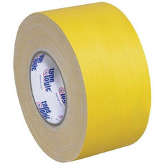 Tape Logic - Pack of (3) 60 Yd Rolls 3" x 11 mil Yellow Rubber Gaffers Tape - Eagle Tool & Supply