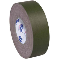 Tape Logic - Pack of (3) 60 Yd Rolls 3" x 11 mil Olive Green Rubber Gaffers Tape - Eagle Tool & Supply