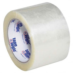 Tape Logic - Pack of (6) 110 Yd Rolls 3" Clear Hot Melt Adhesive Packaging Tape - Eagle Tool & Supply